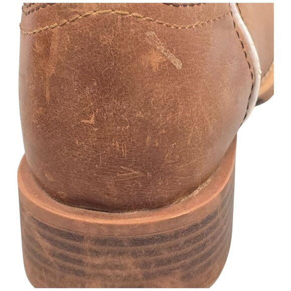 Justin Gypsy Womens Western Cowboy Boots 7B L2967 LATTIE WHEAT Leather - Picture 10 of 12